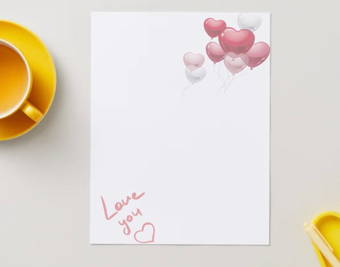 Designed Adult Stationery Sheet