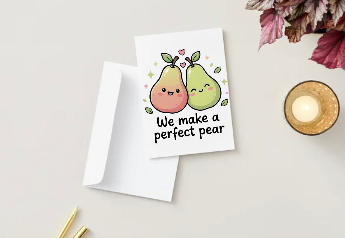 Perfect pear (Blank Inside)