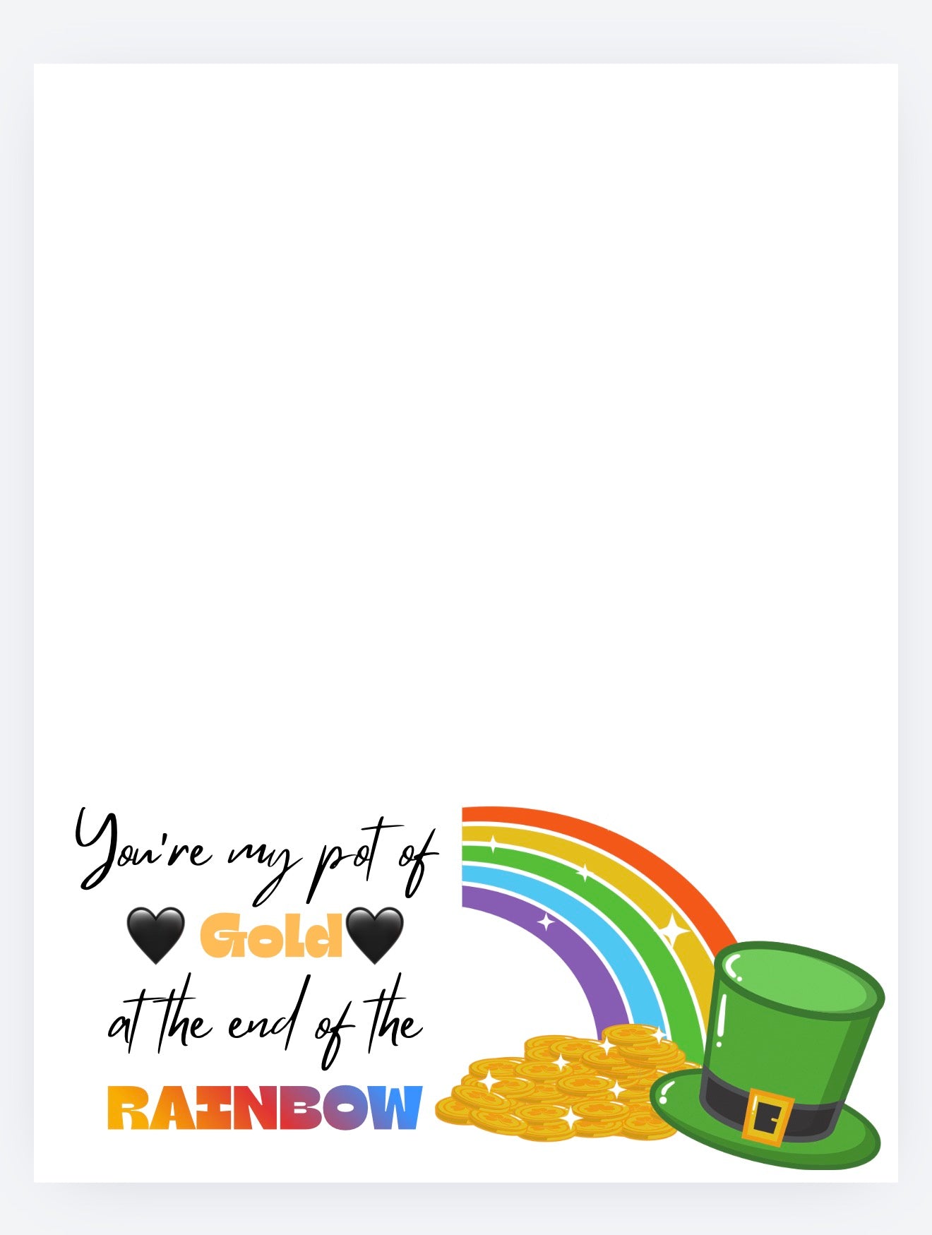 🌈Pot of gold 💛 St Patrick’s day
