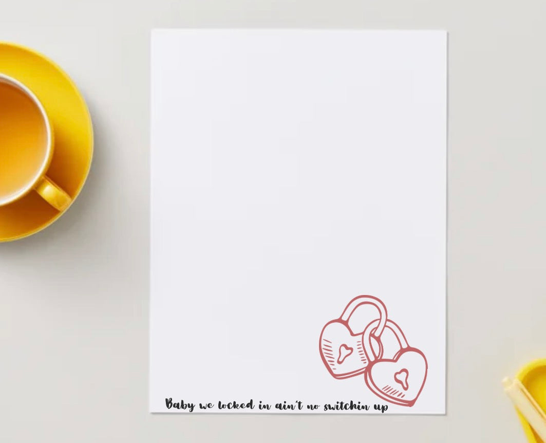 Designed Adult Stationery Sheet