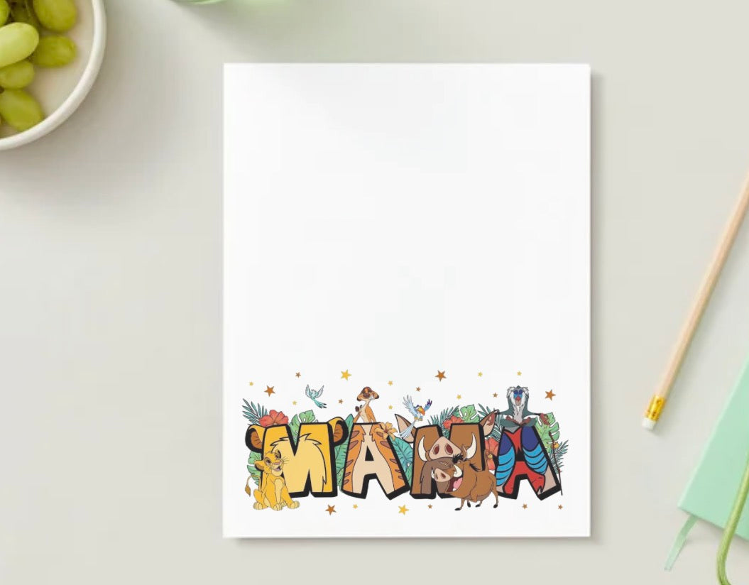 💕MAMA STATIONERY SHEETS💕