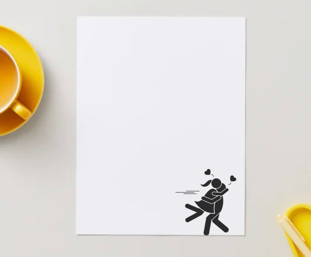 Designed Adult Stationery Sheet