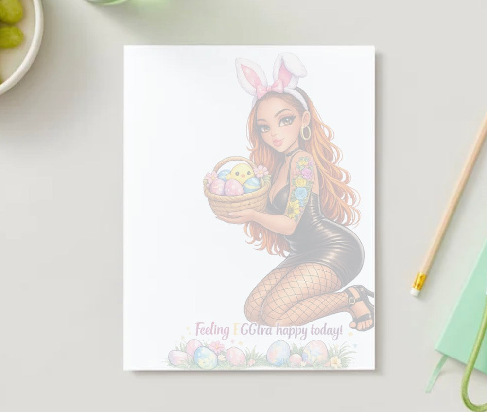 Doll style Custom Easter stationery Sheet