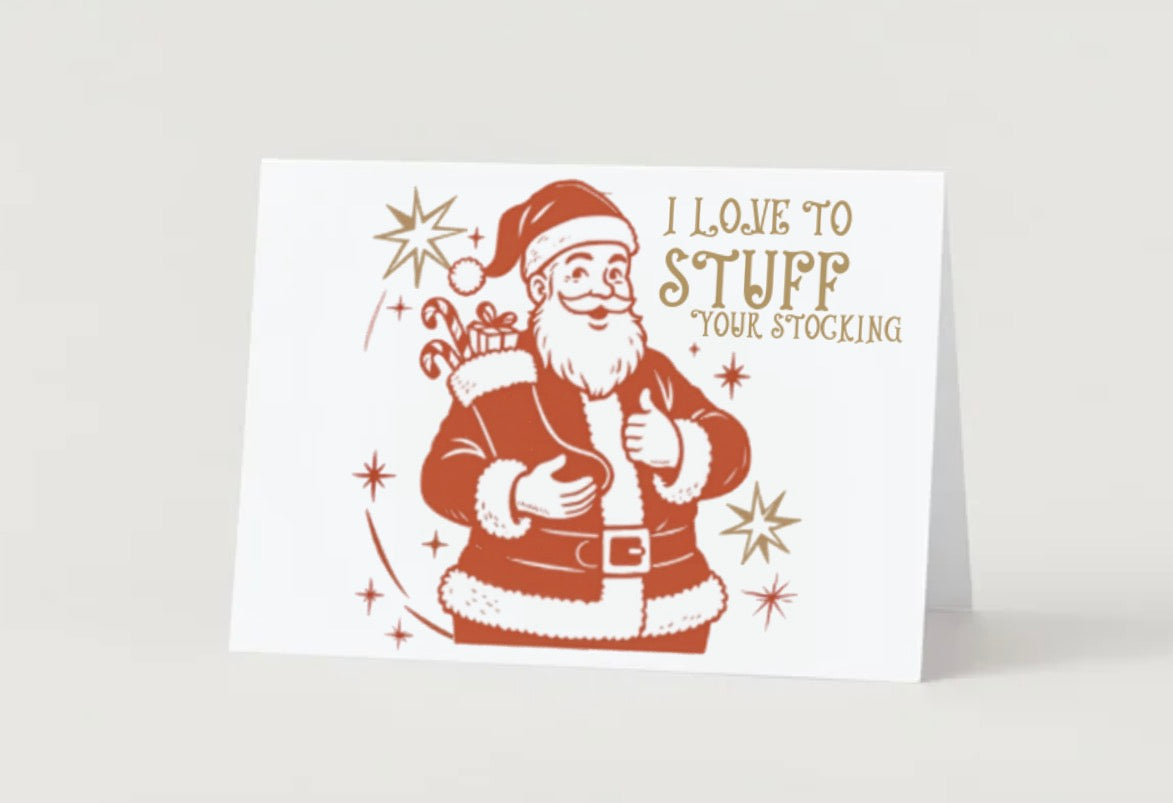 π Stuff your stocking (Blank Inside)