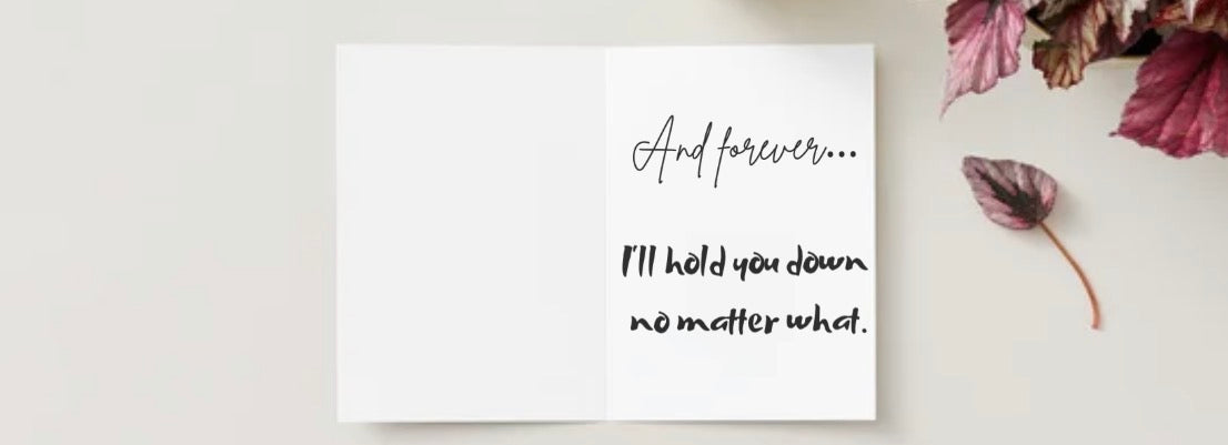 I’ll hold you down