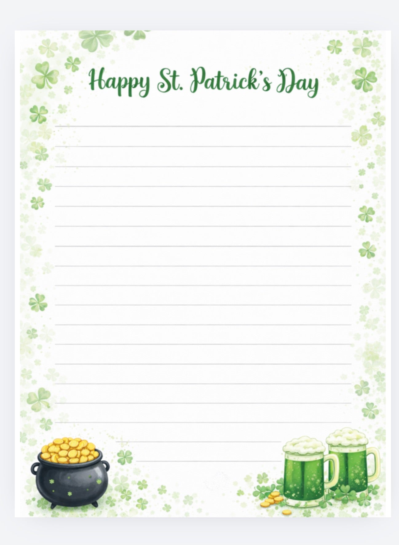 💛Heart of Gold St Patrick’s day☘️ CUSTOM