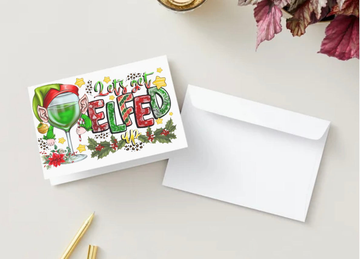 π Elfed up (Blank Inside)