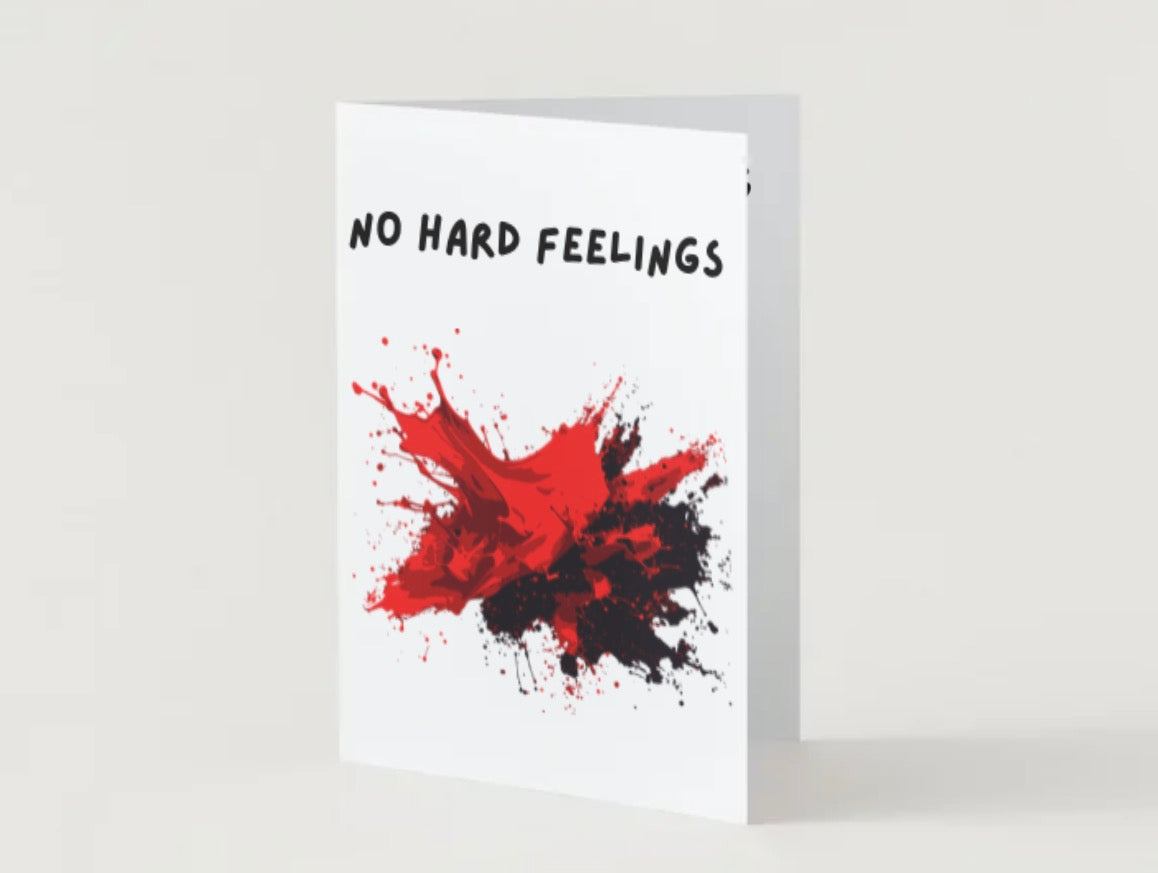 No hard feelings
