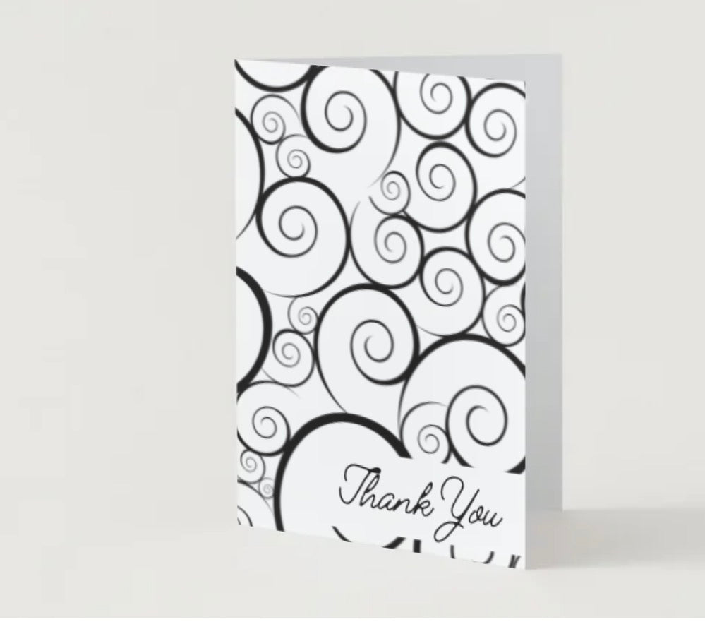 Thank you (blank inside)