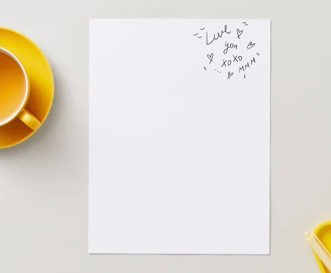 Designed Adult Stationery Sheet