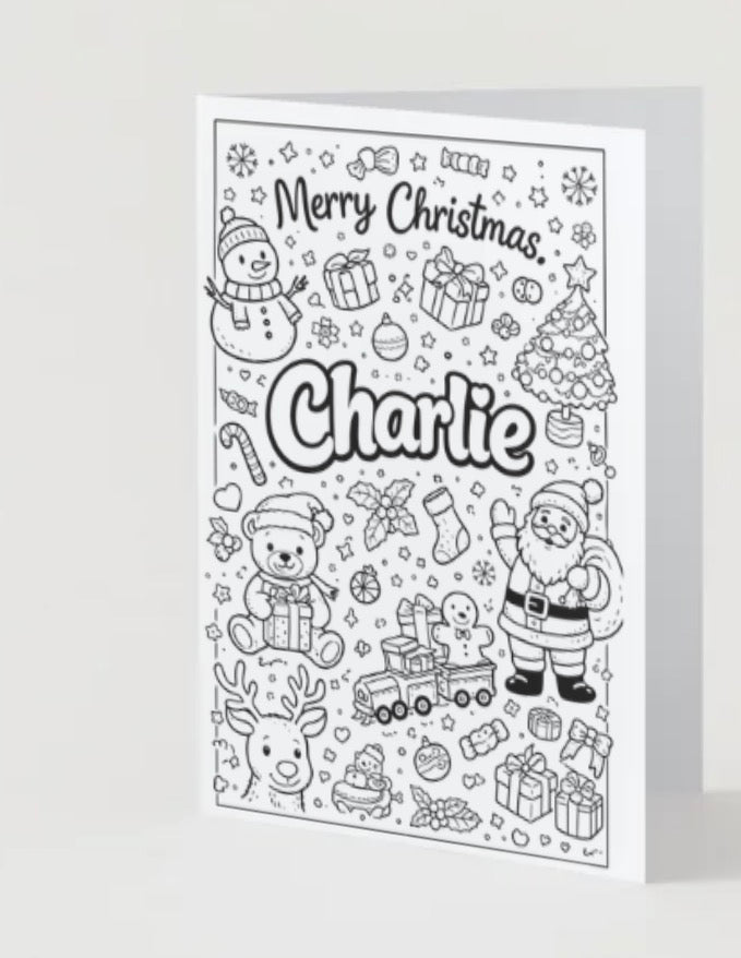 🎄Custom Christmas color card 🎅🏻