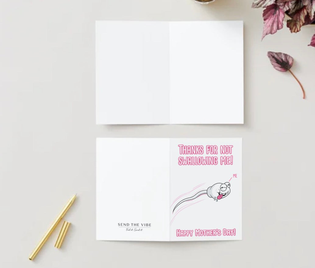 Thanks for not 💕 (blank inside)