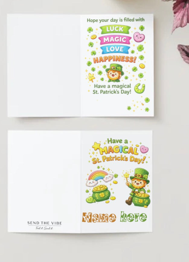 ⭐️Magical St Patrick’s day ☘️CUSTOM