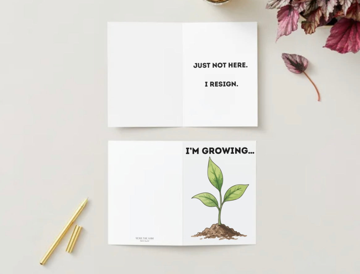 I’m growing