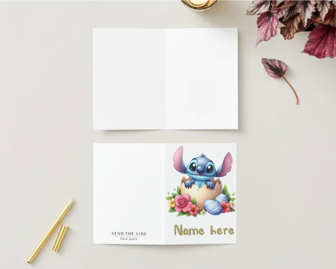 🐇Custom Stitch with name 🐇 (blank inside)