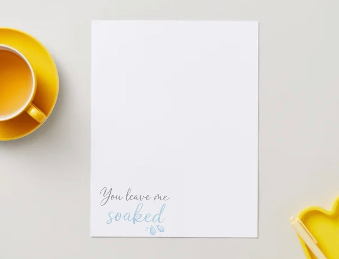 Designed Adult Stationery Sheet