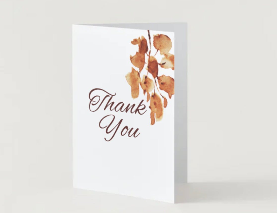 Thank you (blank inside)