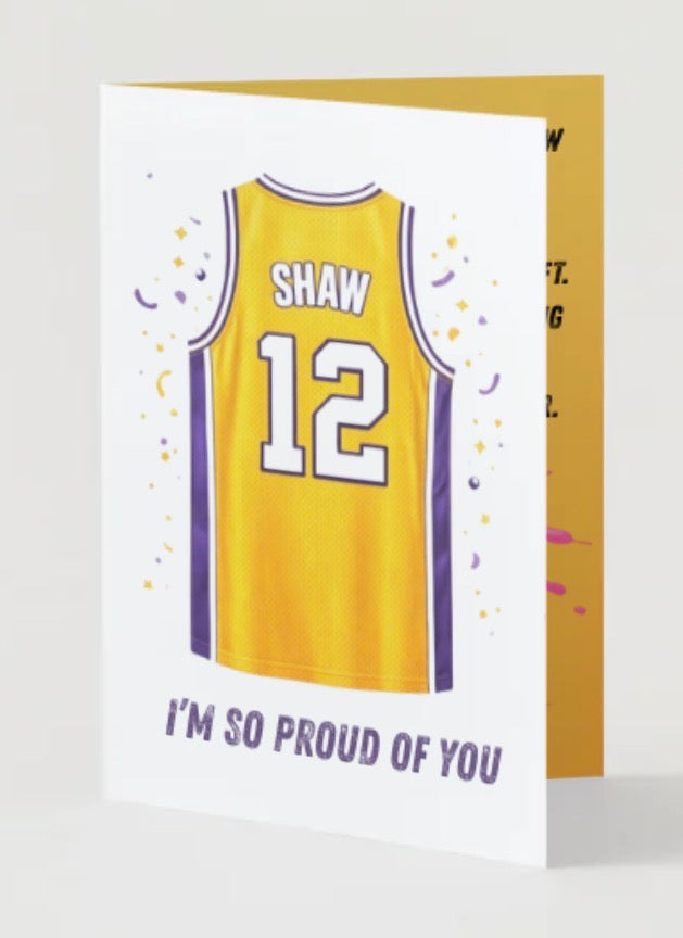 👏🏼I’m so proud of you👏🏼 CUSTOM