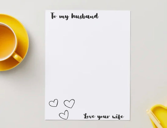 Designed Adult Stationery Sheet