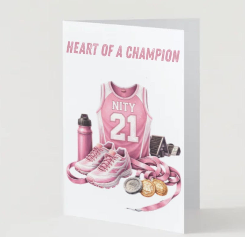 🥇Heart of a champion 🏅CUSTOM