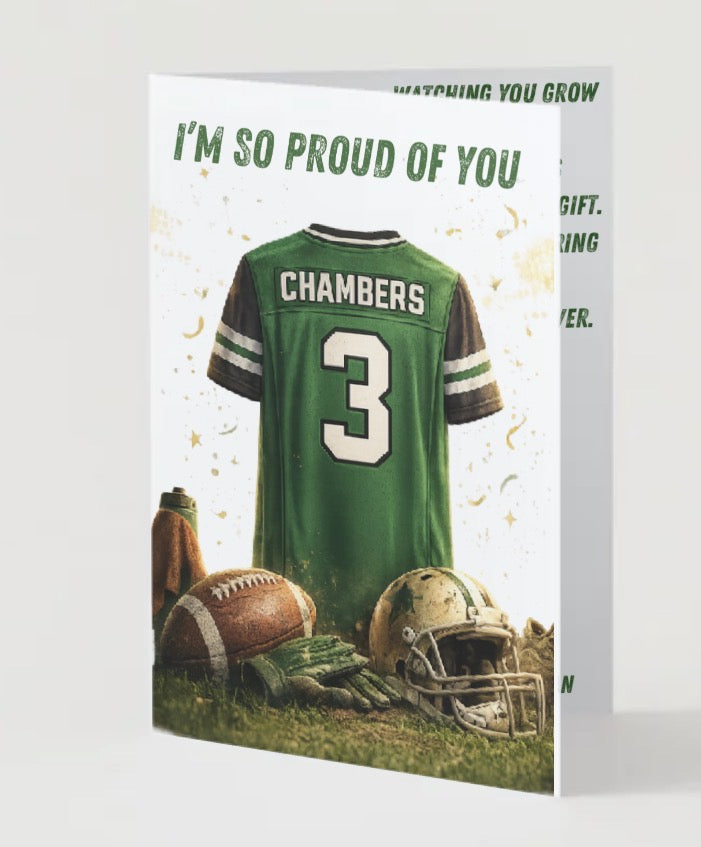 👏🏼I’m so proud of you👏🏼 CUSTOM