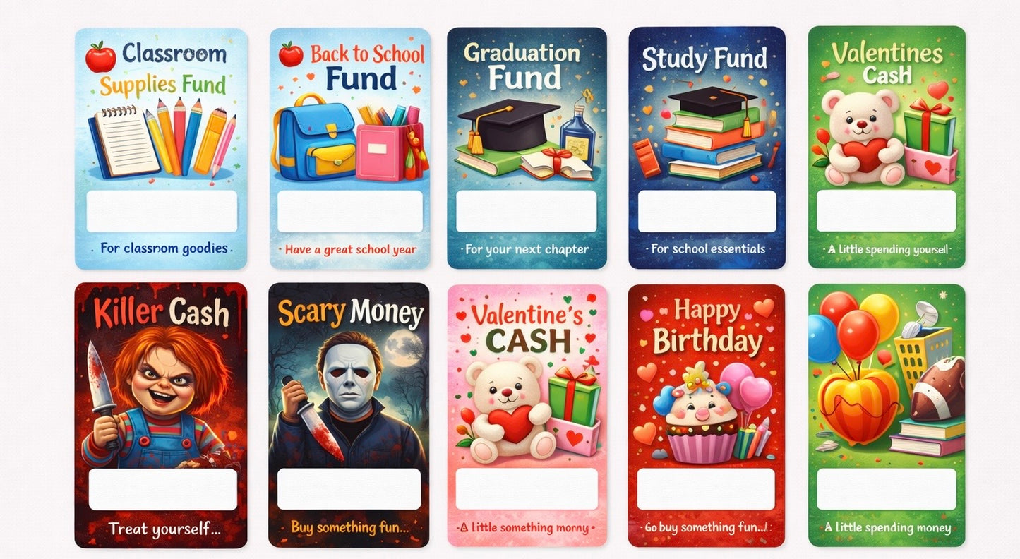 💵✨ CUSTOM MONEY HOLDERS – TURN CASH INTO A KEEPSAKE ✨💵