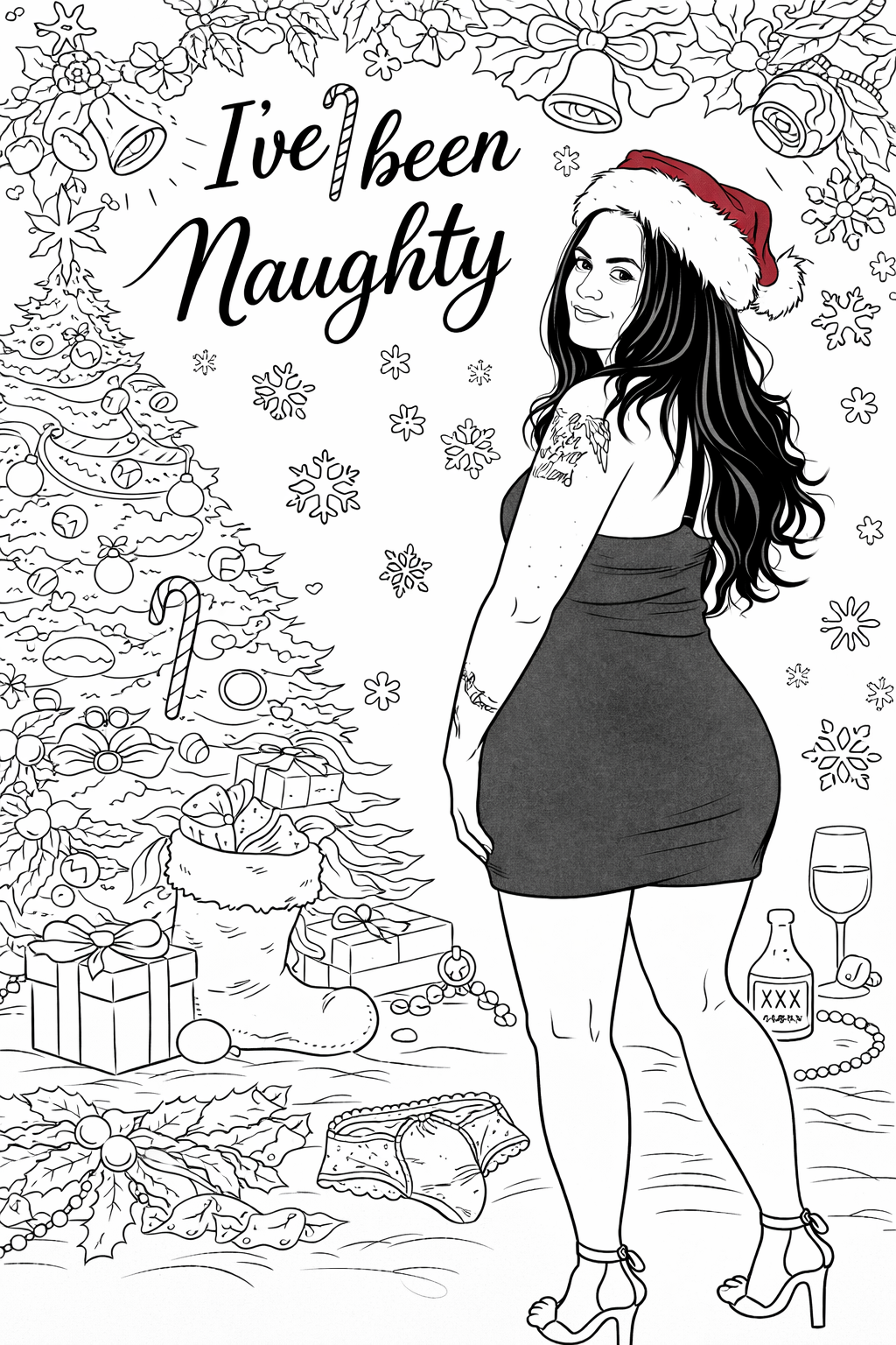 ✏️Holiday Themed Photo to Coloring Page BUNDLE🖍️