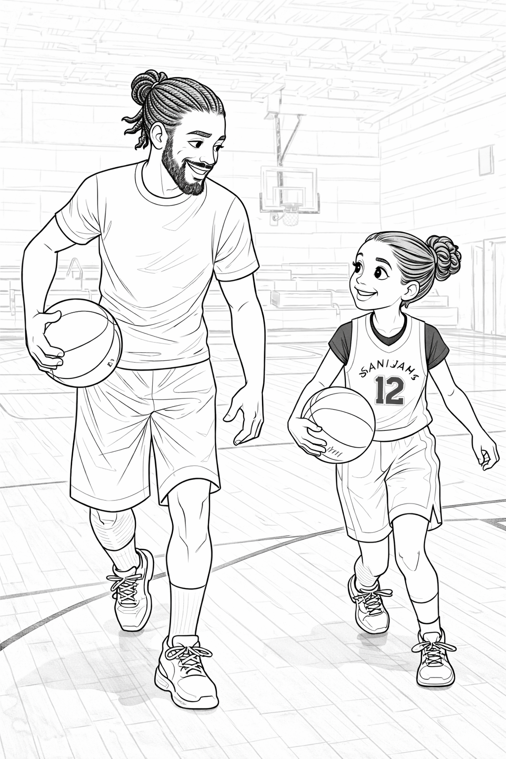 ✏️Fully Custom Background Coloring Page BUNDLE🖍️