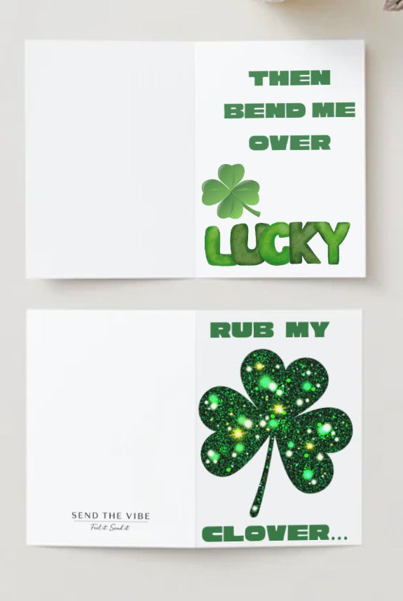 ☘️Rub my ☘️ St Patrick’s day