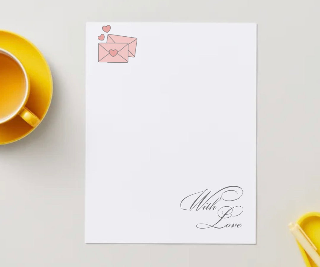 Designed Adult Stationery Sheet