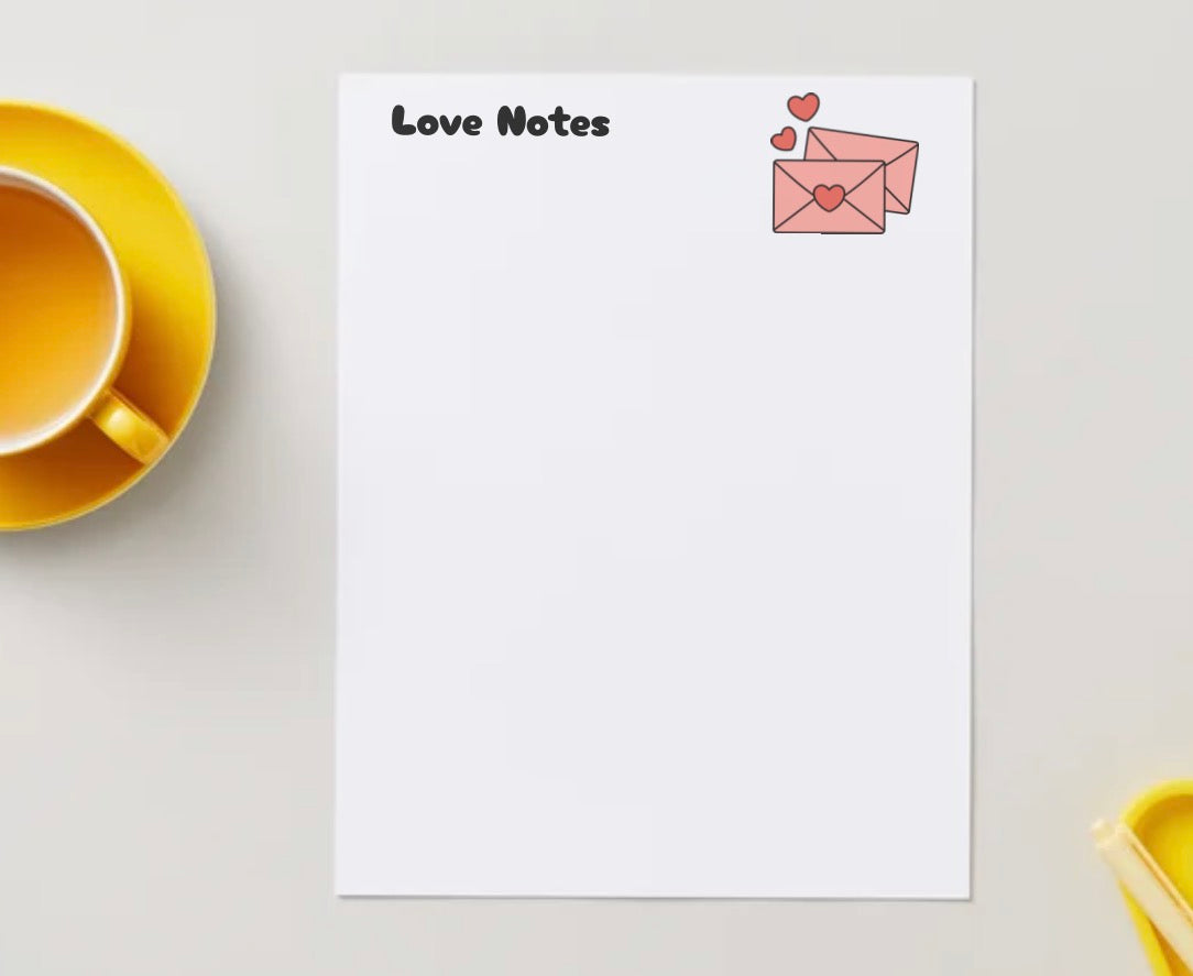 Designed Adult Stationery Sheet