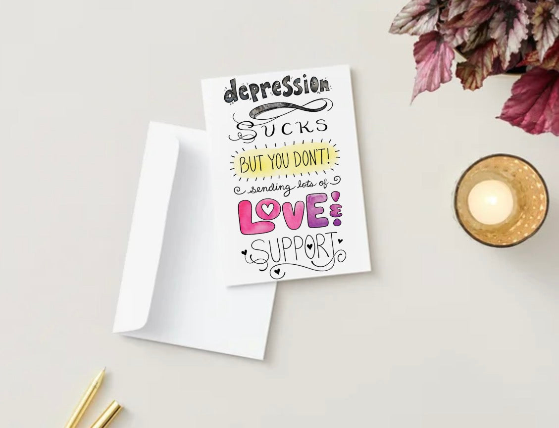 Depression (Blank inside)