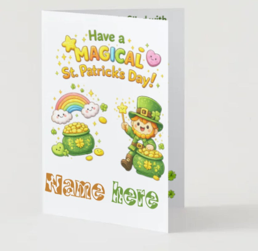 ⭐️Magical St Patrick’s day ☘️CUSTOM