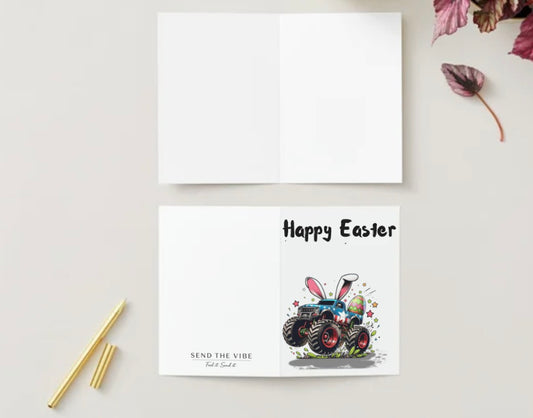 🦹🏻🦹🏽‍♀️ Easter card🦸‍♂️🦸🏻 (Blank inside)
