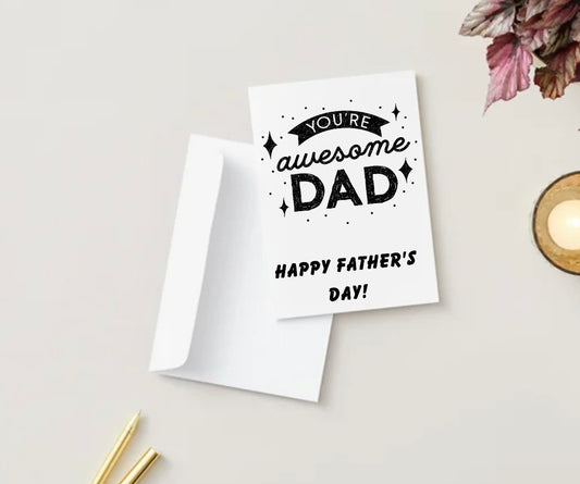 Awesome Dad (blank inside)