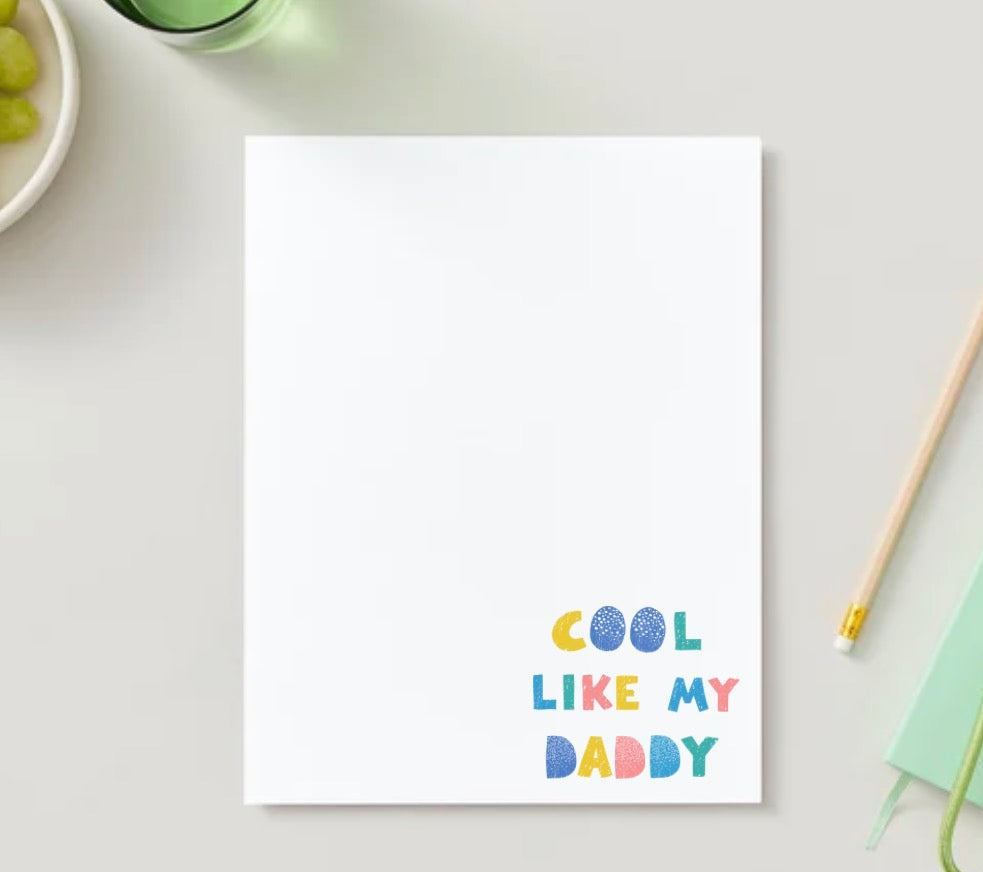 Dad & DAUGHTER STATIONERY SHEET