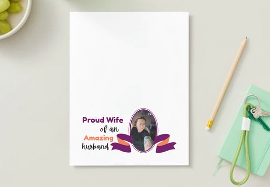 Proud wife (Custom stationery)📝✍🏼