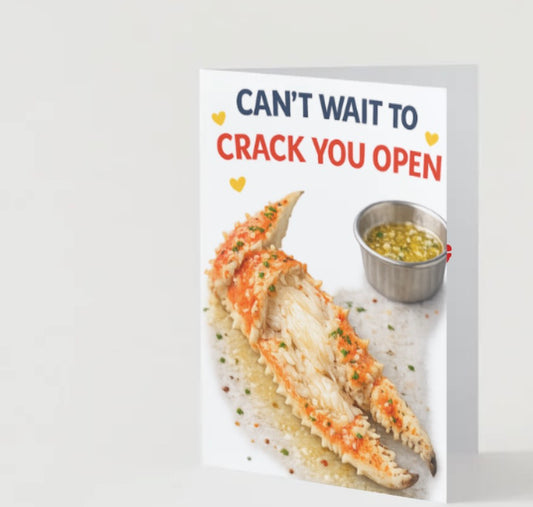 😏🦀 Can’t Wait to Crack You Open 😏🦀