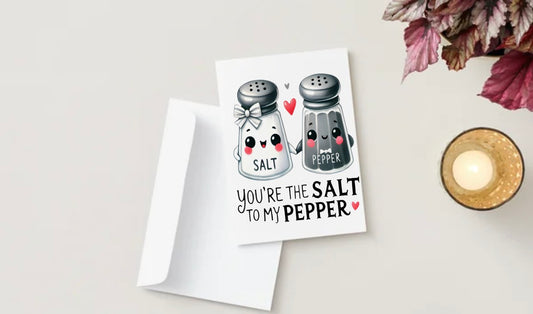 Salt to my pepper (Blank Inside)