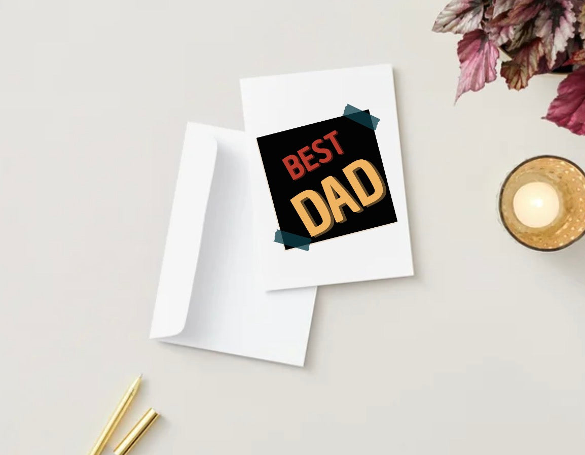 Best dad (blank inside)
