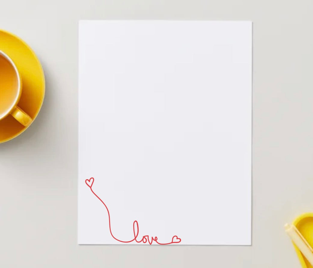 Designed Adult Stationery Sheet