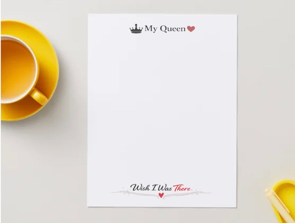 Designed Adult Stationery Sheet