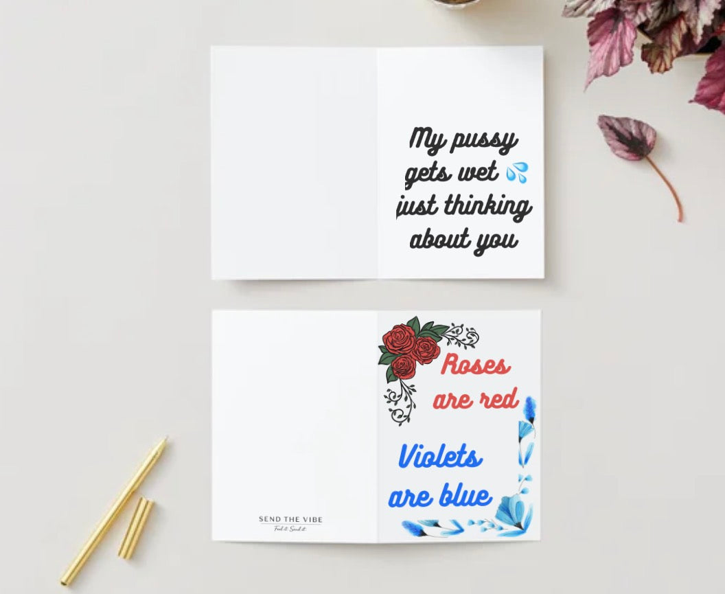 Roses are red (from a woman)