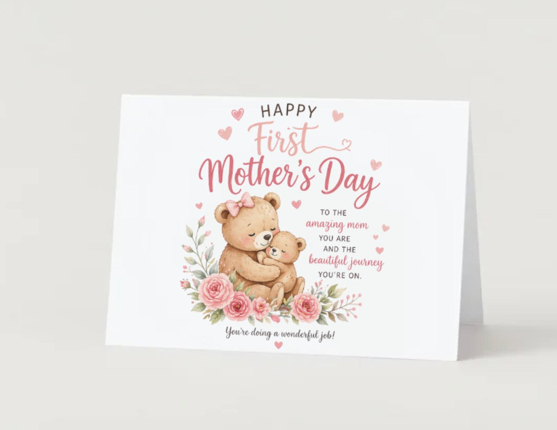 First Mother’s Day (Blank inside)