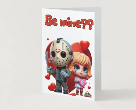 Be mine (Blank inside)