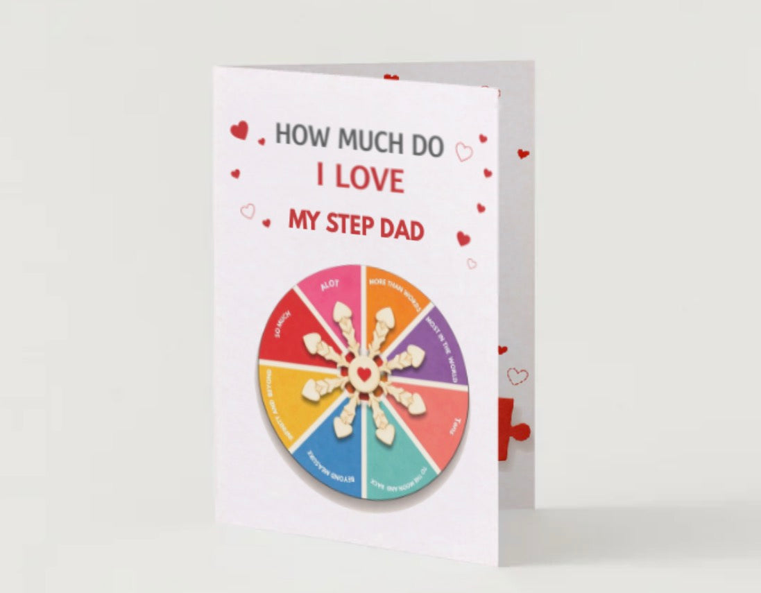 How Much Do I Love You? Spinner Card 💖