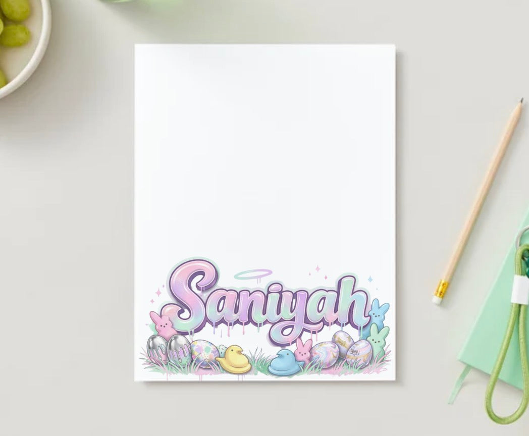 Custom Easter Name Sheets 🐣🌸