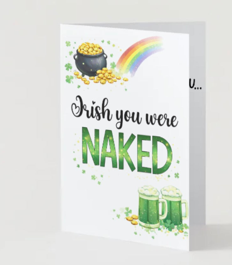 ☘️Irish you were St Patrick’s day☘️ (for man version)