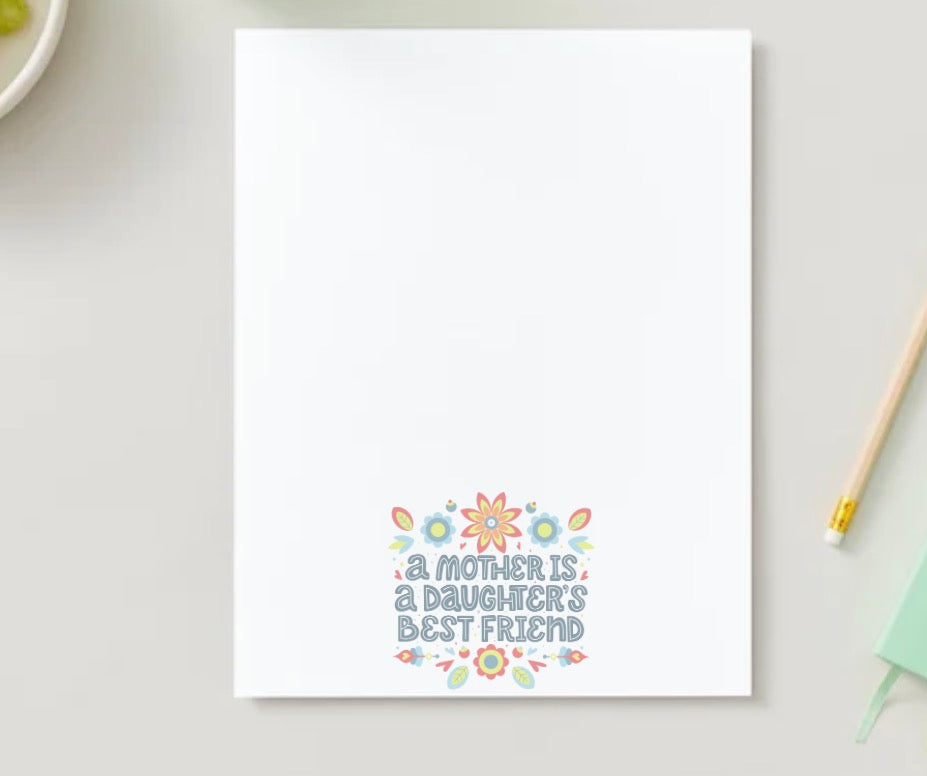 Mom & Daughter Stationery Sheet