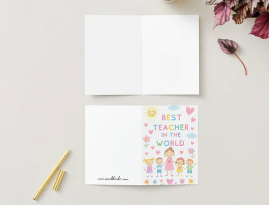 Teacher (Blank inside)